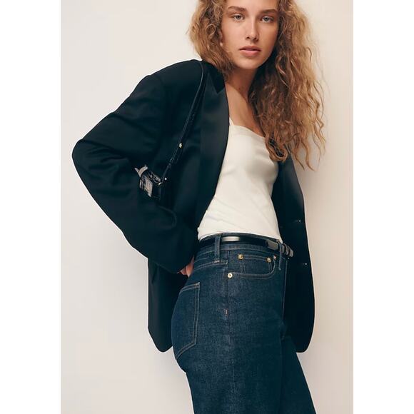 J.‎ Crew Plus ‘96 Slim-Wide Leg in Resin Rinse Jean Size 32 - Picture 5 of 9